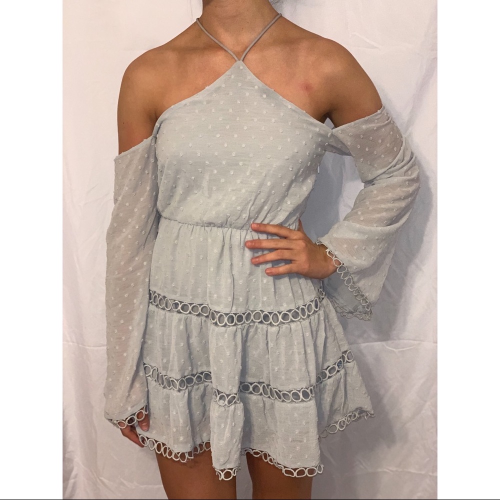 NEVER WORN: Light Grey Tobi Dress